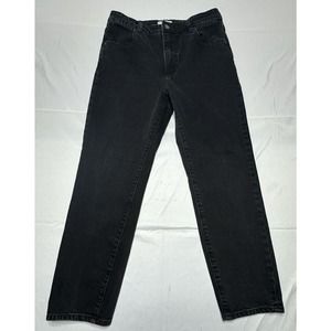 Rolla's Dusters Women's High Rise Slim Black Jeans - Size 30